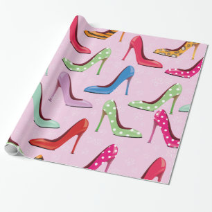 high heels Pattern Wrapping Paper