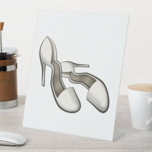 High Heels Pedestal Sign