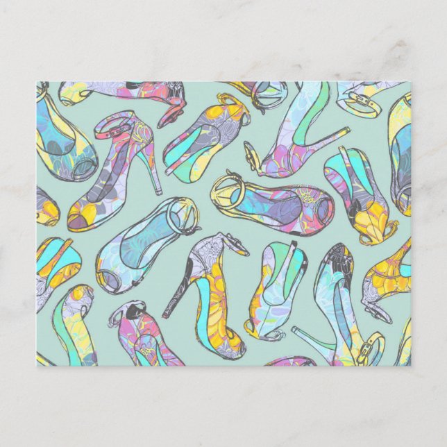 High Heels Postcard (Front)