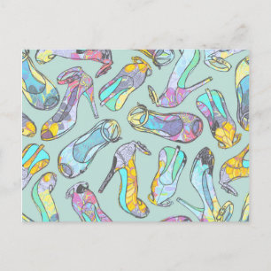 High Heels Postcard