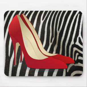 high heels red mouse mat