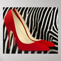 high heels red