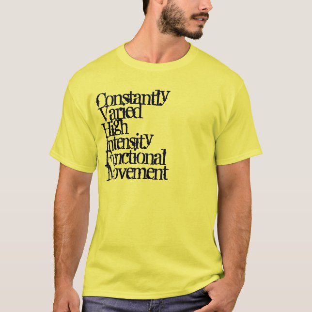 High intensity T-Shirt (Front)