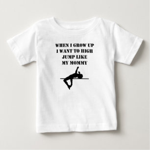 High Jump Like My Mummy Baby T-Shirt