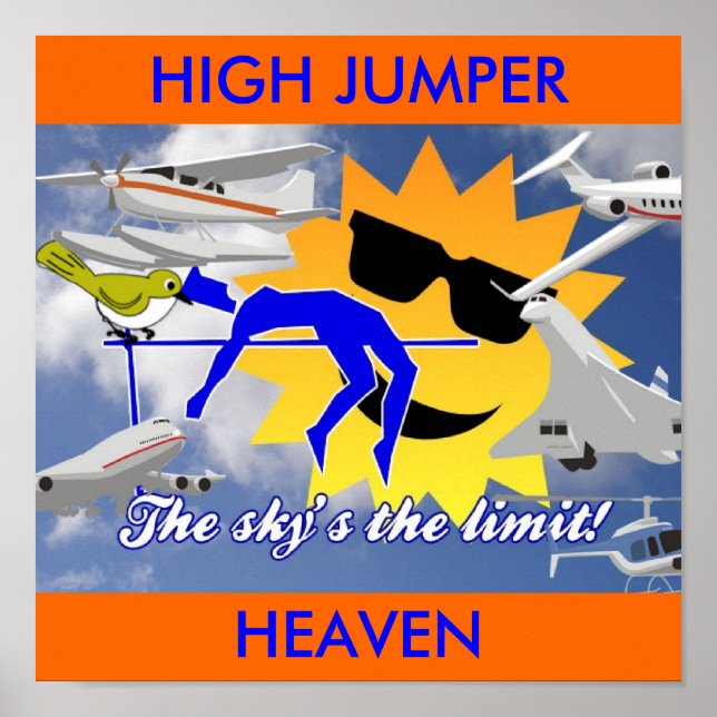 HIGH JUMPER HEAVEN POSTER (Front)