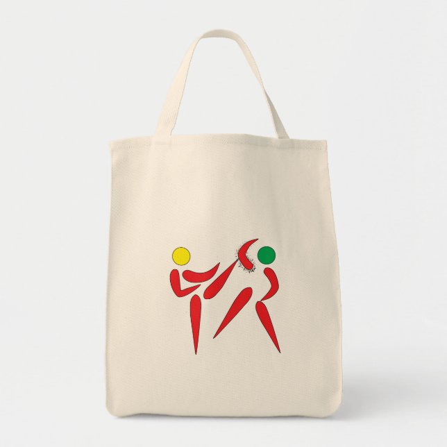High Kick Tote Bag (Front)