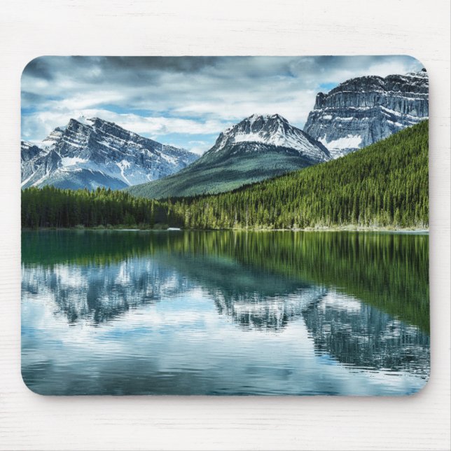 High Lake Reflection Mouse Mat (Front)