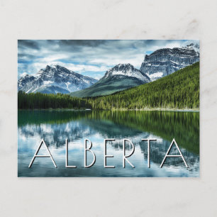 High Lake Reflection Postcard