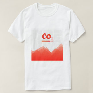 High levels of carbon dioxide pollution,colourful  T-Shirt