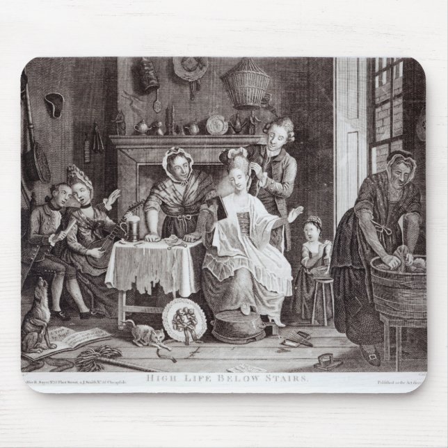 High Life Below Stairs Mouse Mat (Front)