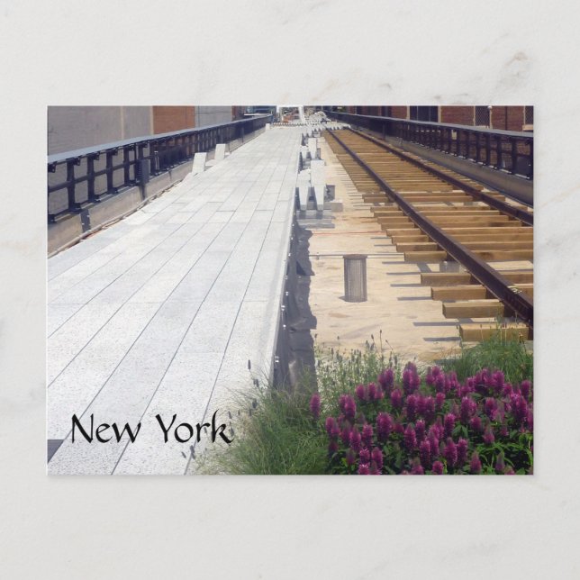 high line rails postcard (Front)