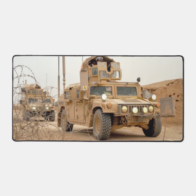 HIGH MOBILITY MULTIPURPOSE WHEELED VEHICLE DESK MAT (Front)