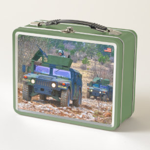 HIGH MOBILITY MULTIPURPOSE WHEELED VEHICLE METAL LUNCH BOX