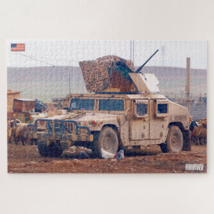 HIGH MOBILITY WHEELED VEHICLE (20x30 inch) Jigsaw Puzzle