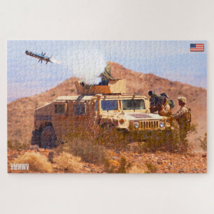 HIGH MOBILITY WHEELED VEHICLE (20x30 inch) Jigsaw Puzzle