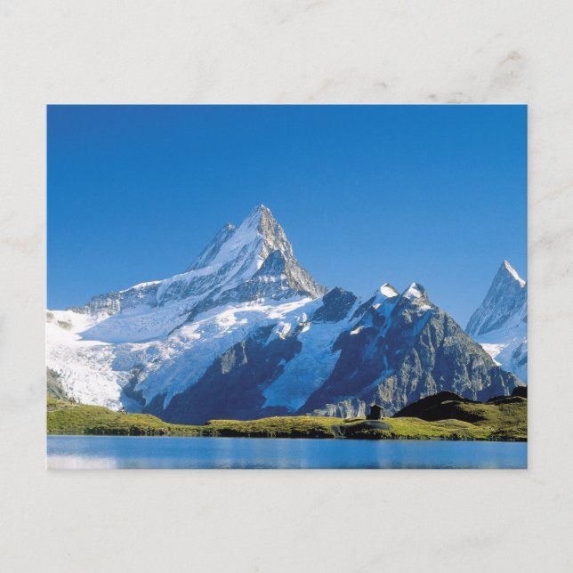 High mountain lake postcard (Front)