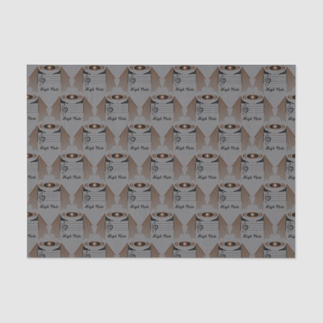 High Note Bat Favourite Song Tissue Paper (Front)