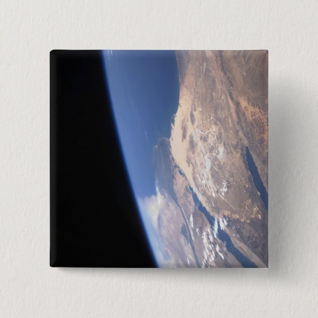 High oblique scene 15 cm square badge (Front)