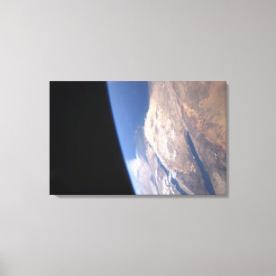 High oblique scene canvas print