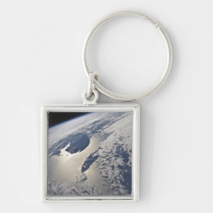 High-oblique view of the Gaspe Peninsula Key Ring