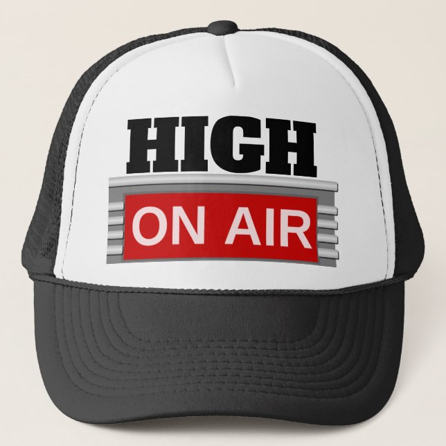 HIGH ON AIR (2) TRUCKER HAT (Front)
