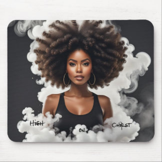 High on Christ Mouse Mat