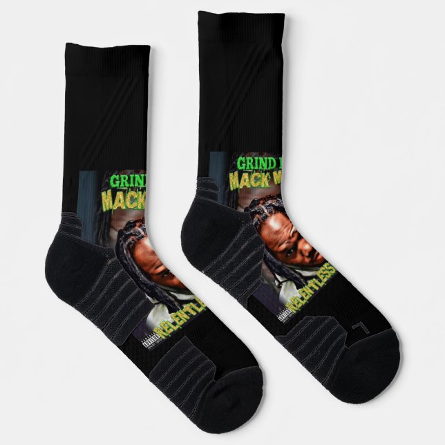 High-Performance Athletic Crew Sock (MackMost) (Right)
