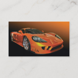 High Performance Auto Sales and Service Business Card