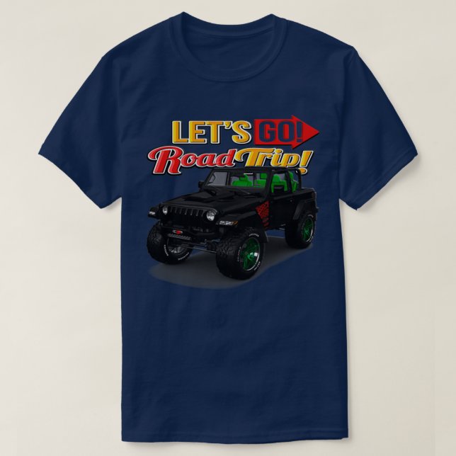 High Performance Gasser Truck Hard Core Offroad 4 T-Shirt (Design Front)