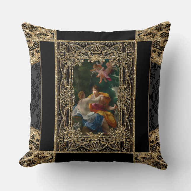 High Permission  Baroque Cushion (Front)