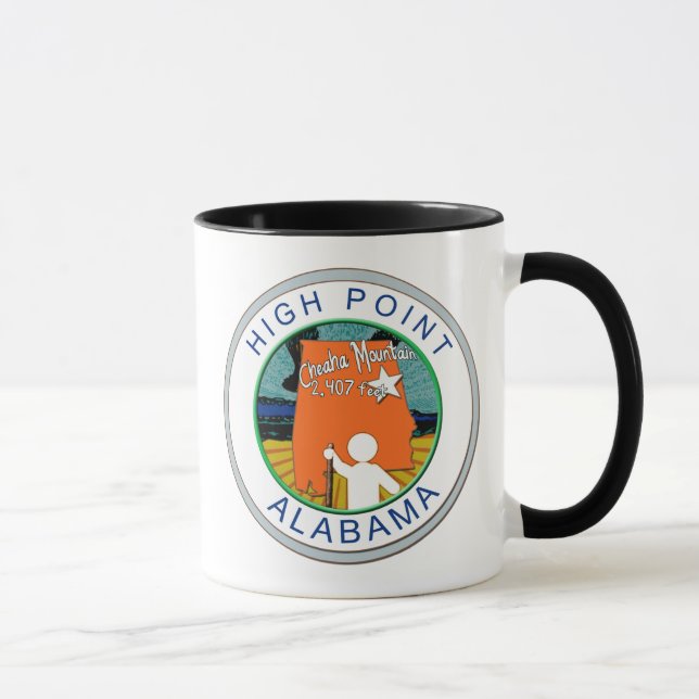 HIGH POINT ALABAMA  CHEAHA MT. MUG (Right)