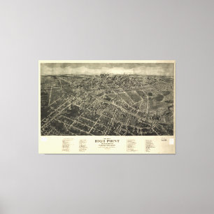 High Point, North Carolina (1913) Canvas Print