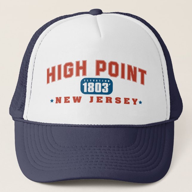 High Point (Red/Blue) Trucker Hat (Front)