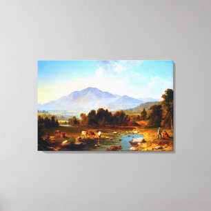 High Point Shandaken Mountains Asher Brown Durand  Canvas Print