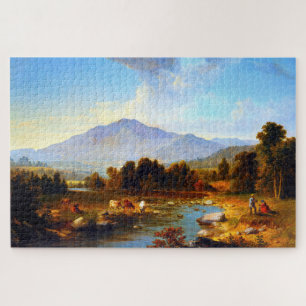 High Point Shandaken Mountains Asher Brown Durand  Jigsaw Puzzle