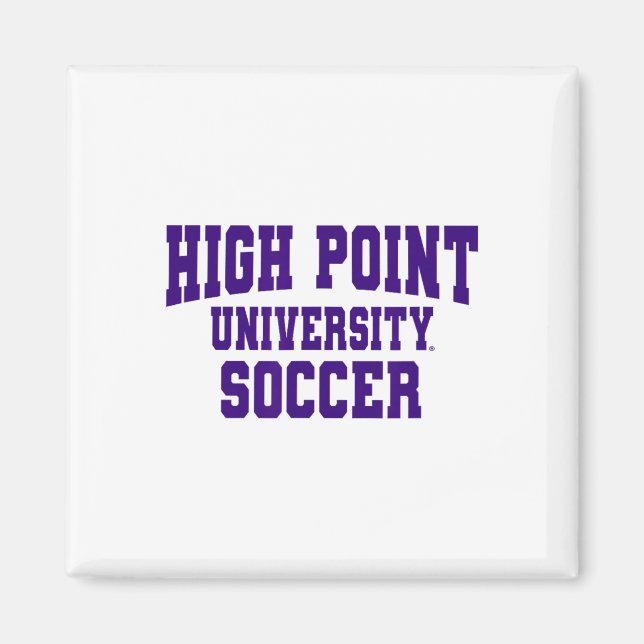 High Point University Panthers Soccer Ncaa Hp22  Magnet (Front)