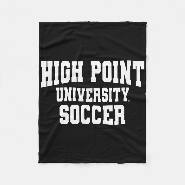 High Point University Panthers Soccer Ncaa Hp23  Fleece Blanket (Front)