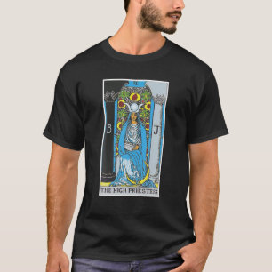 High Priestess Tarot Card Occult Beliefs Divinatio T-Shirt