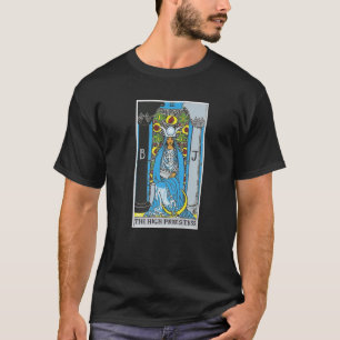 High Priestess Tarot Card Occult Beliefs Divinatio T-Shirt
