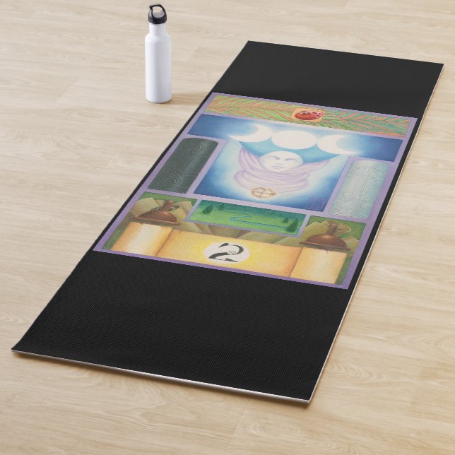 High Priestess Tarot Yoga Mat (In Situ)