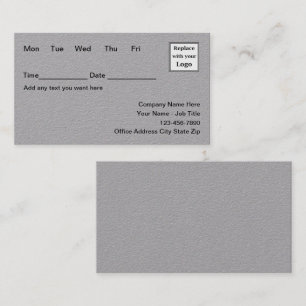 High Quality Appointment Businesscards Combination