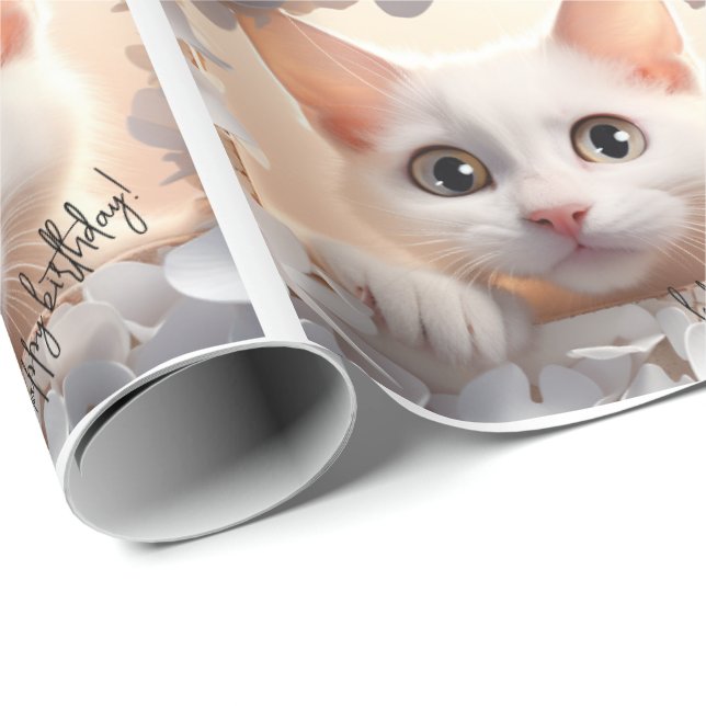 High Quality Cat Wrapping Paper (Roll Corner)