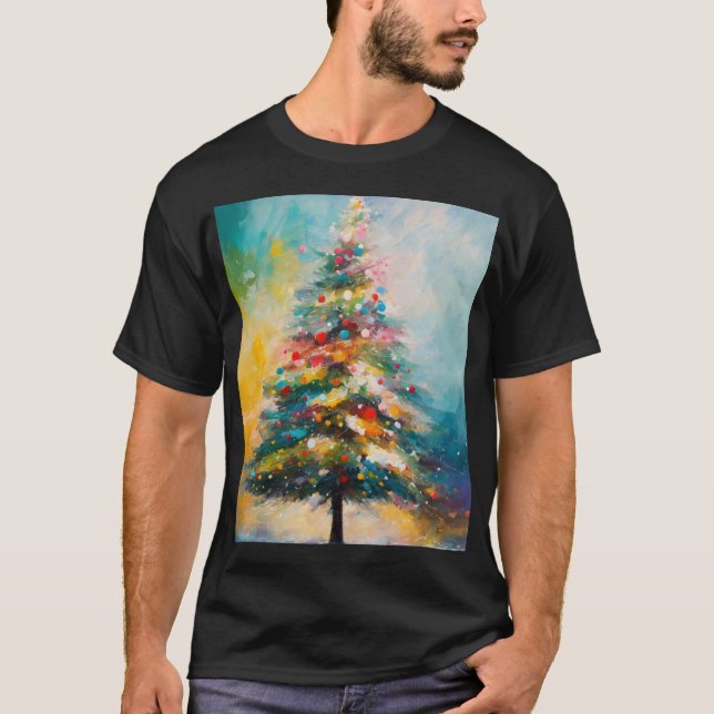 High-quality cotton canvas print t-shirt (Front)