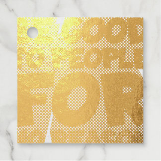 high-quality Foil Favour Tag