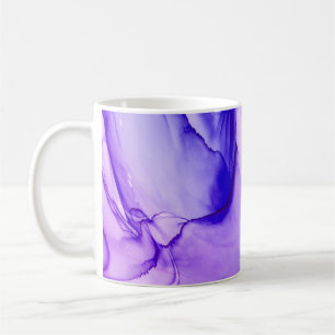 High-quality modern abstract painting rendered wit coffee mug