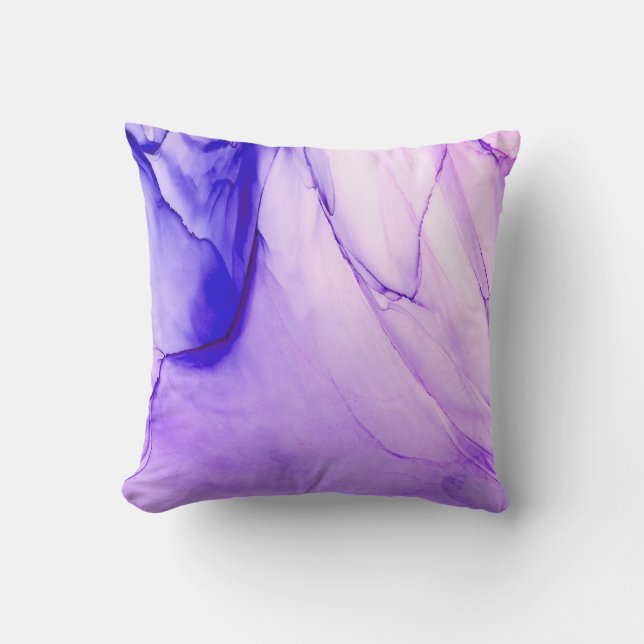 High-quality modern abstract painting rendered wit cushion (Front)