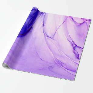 High-quality modern abstract painting rendered wit wrapping paper