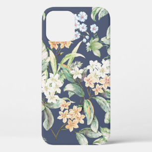 high-quality set of various watercolor flowersabst iPhone 12 case