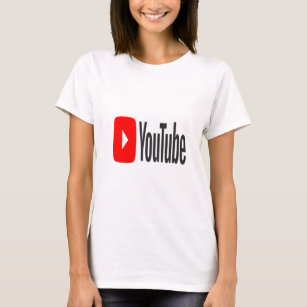 high quality t-shirt with youtube logo