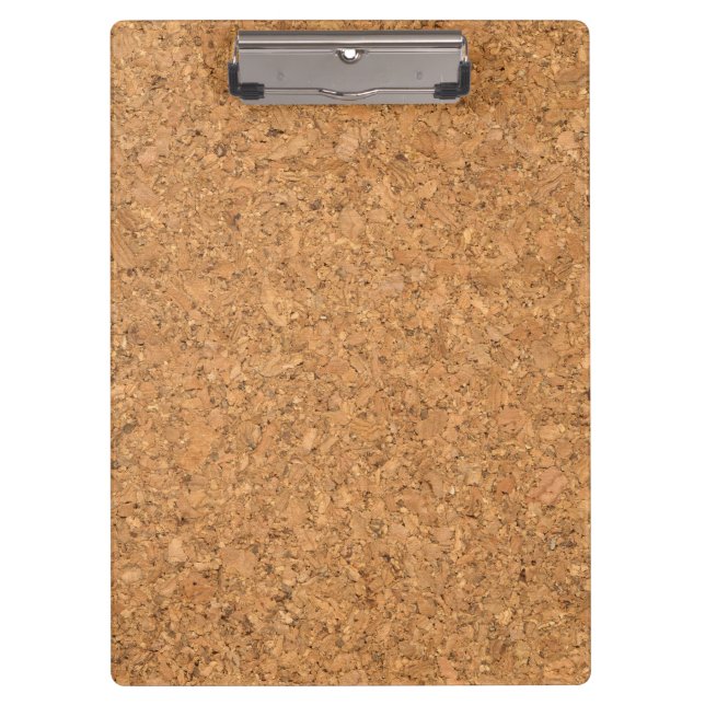 High Quality Texture Of The Cork Board Clipboard (Front)